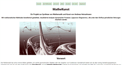 Desktop Screenshot of mathekunst.com